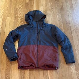 Men's Two-Tone Jacket - Black and Brown